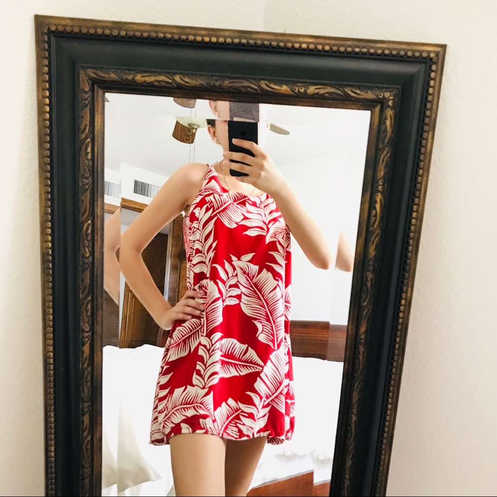 FLORAL BISHOP ST. HAWAII VIBES DRESS